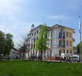 Eines der Hotel in Heringsdorf